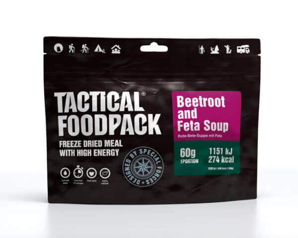 Tactical Foodpack Rote Bete Suppe mit Feta, 60g 