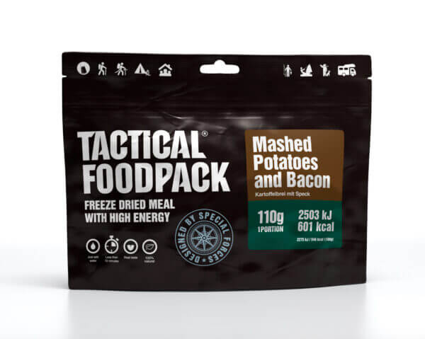 Tactical Foodpack Kartoffelpüree mit Speck, 110 g