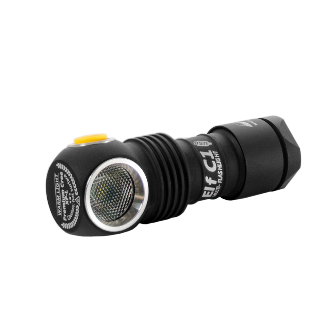 Armytek Elf C1 Micro-USB XP-L Stirnlampe, 980 lm (warmes Licht)
