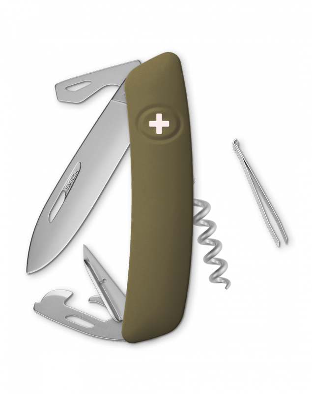 Schweizer Messer D03, allmatt