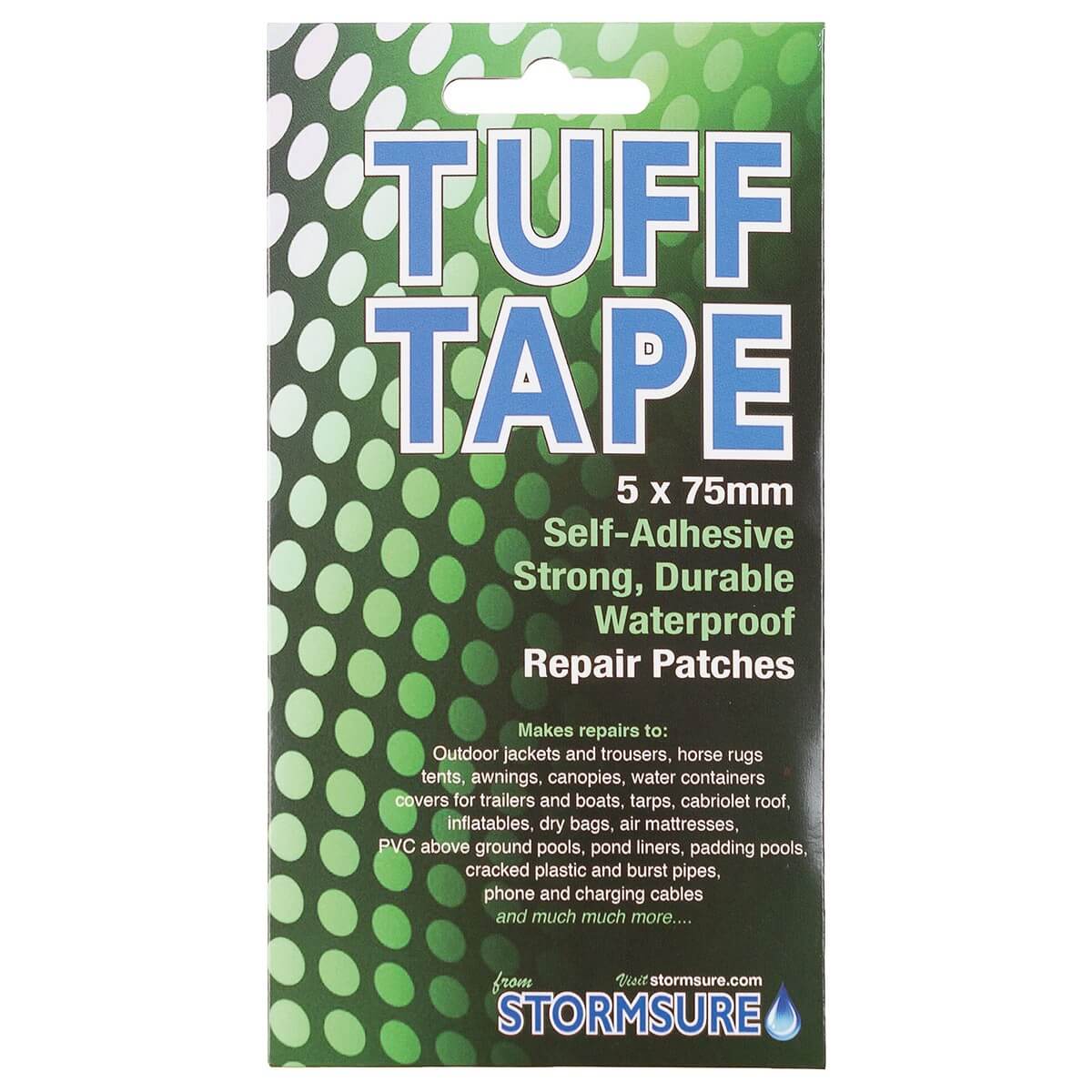 Tuff Tape, rund, Durchm. 7,5 cm, 5er Pack