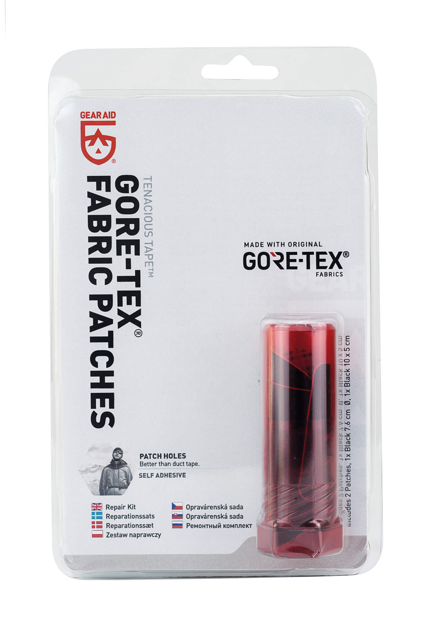 Gearaid Tenacious Tape Gore-Tex, Reparatur