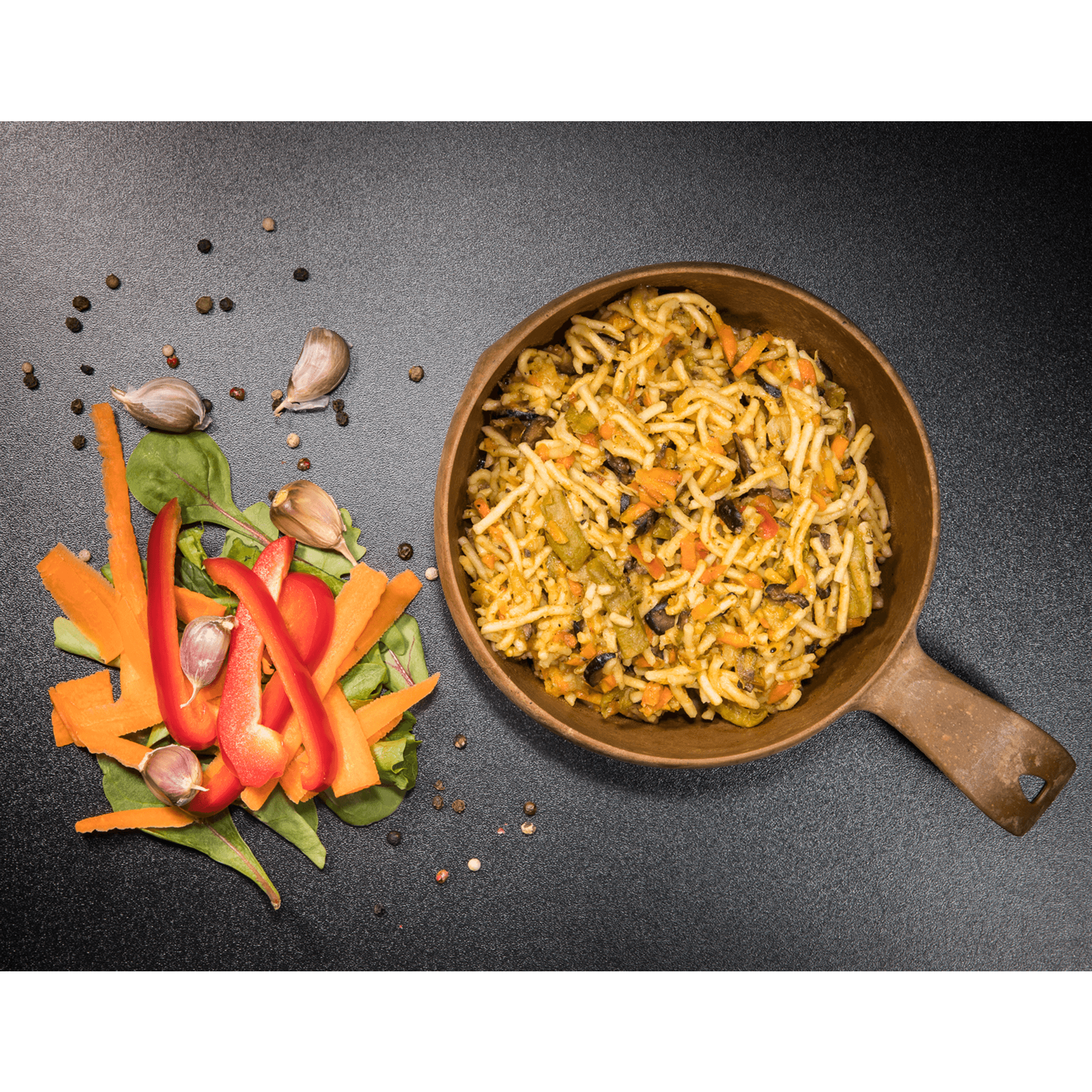 Tactical Foodpack Wokgemüse mit Spaghetti, 100 g 