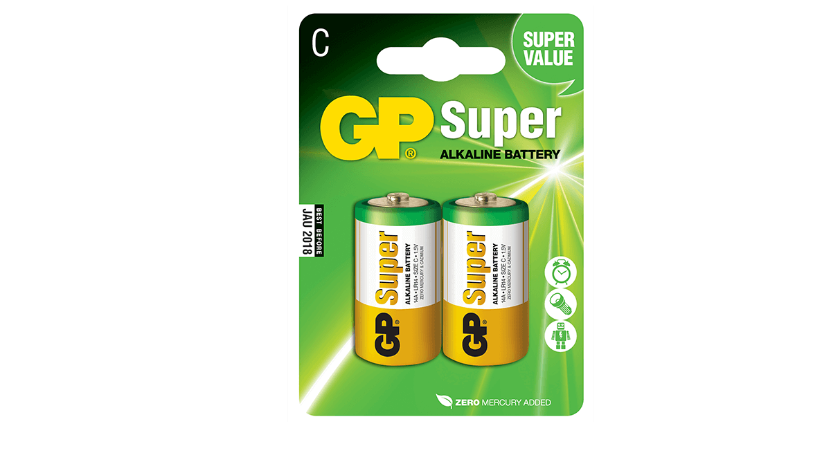 GP Super Batterie C/ LR14