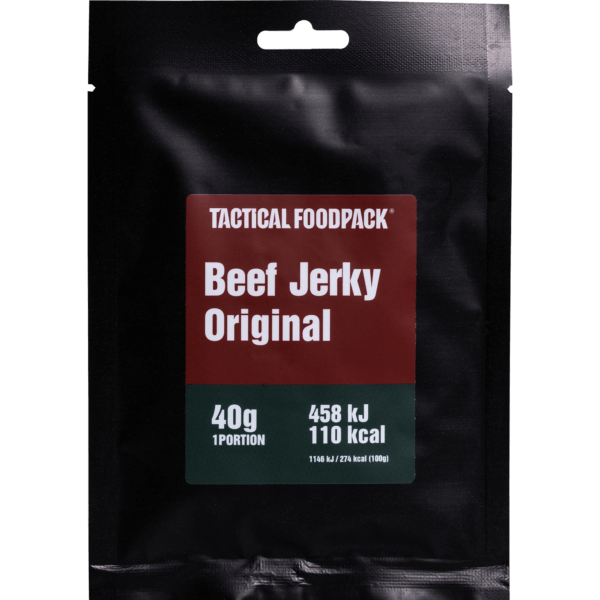 Tactical Foodpack Beef Jerky Original, 40 g