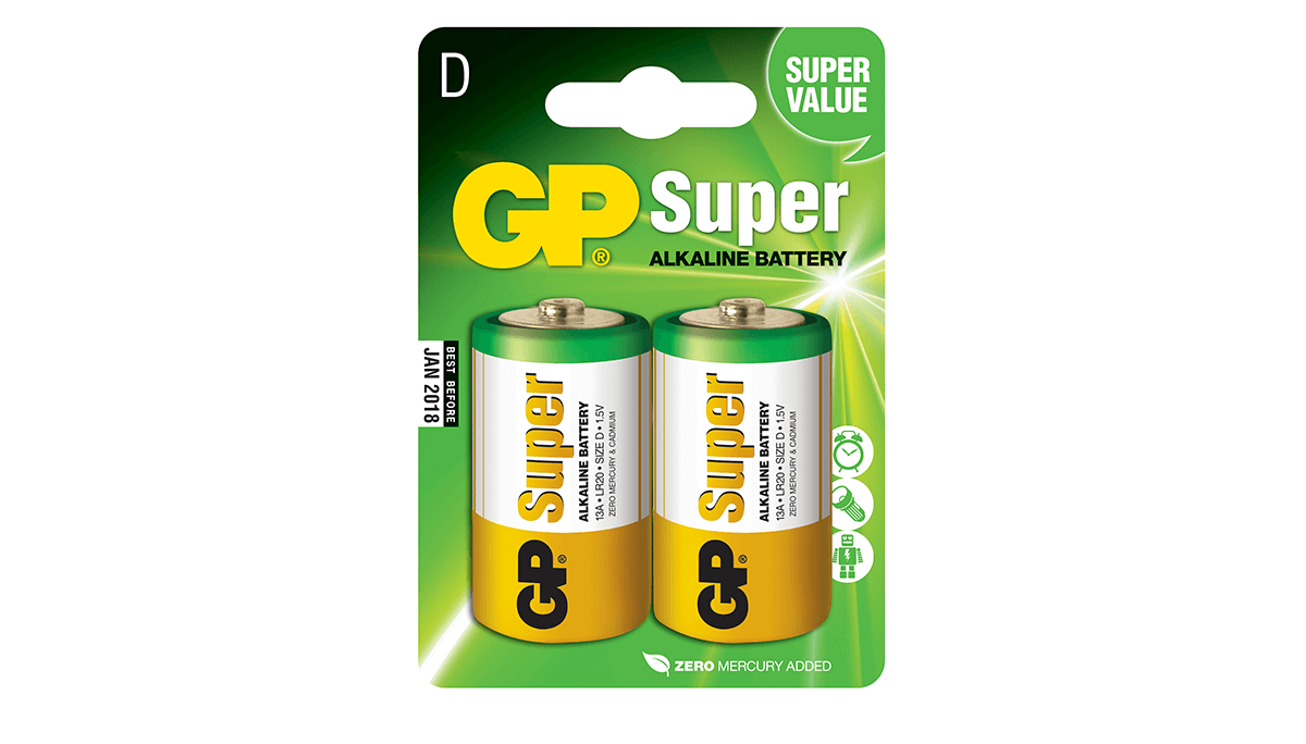 GP Super Batterie D/ LR20